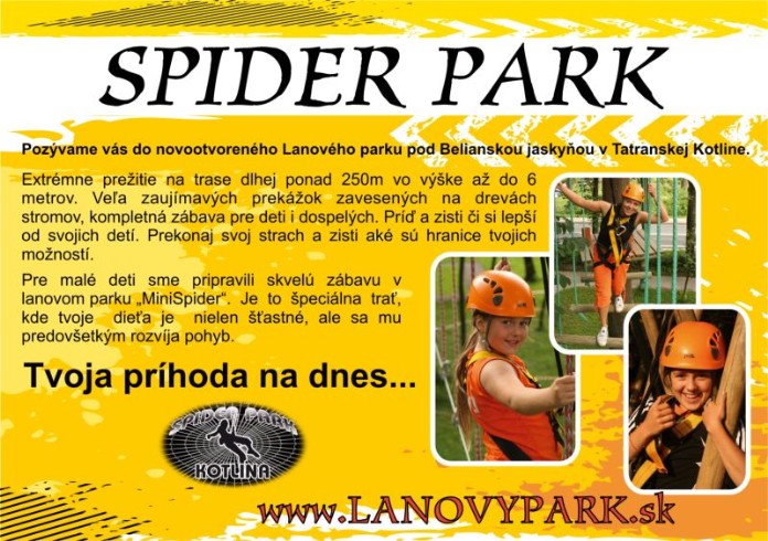 ubytovanie tatry spider park